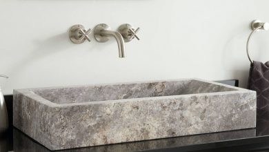 Travertine Sink