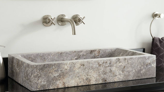 Travertine Sink